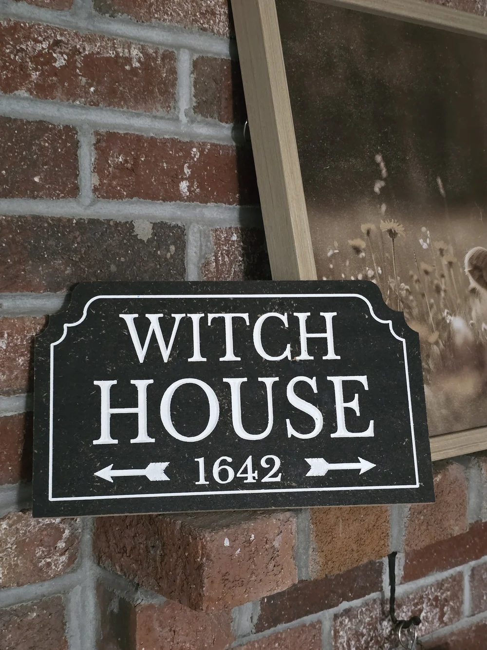Witch House 1692 Salem Mass Sign Handmade